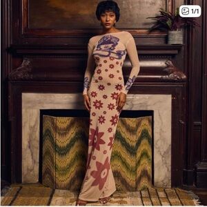 House of Aama la Sirene maxi dress